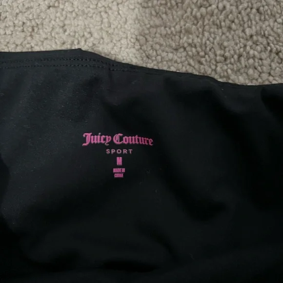 Juicy Couture Black Leggings - Picture 2 of 2